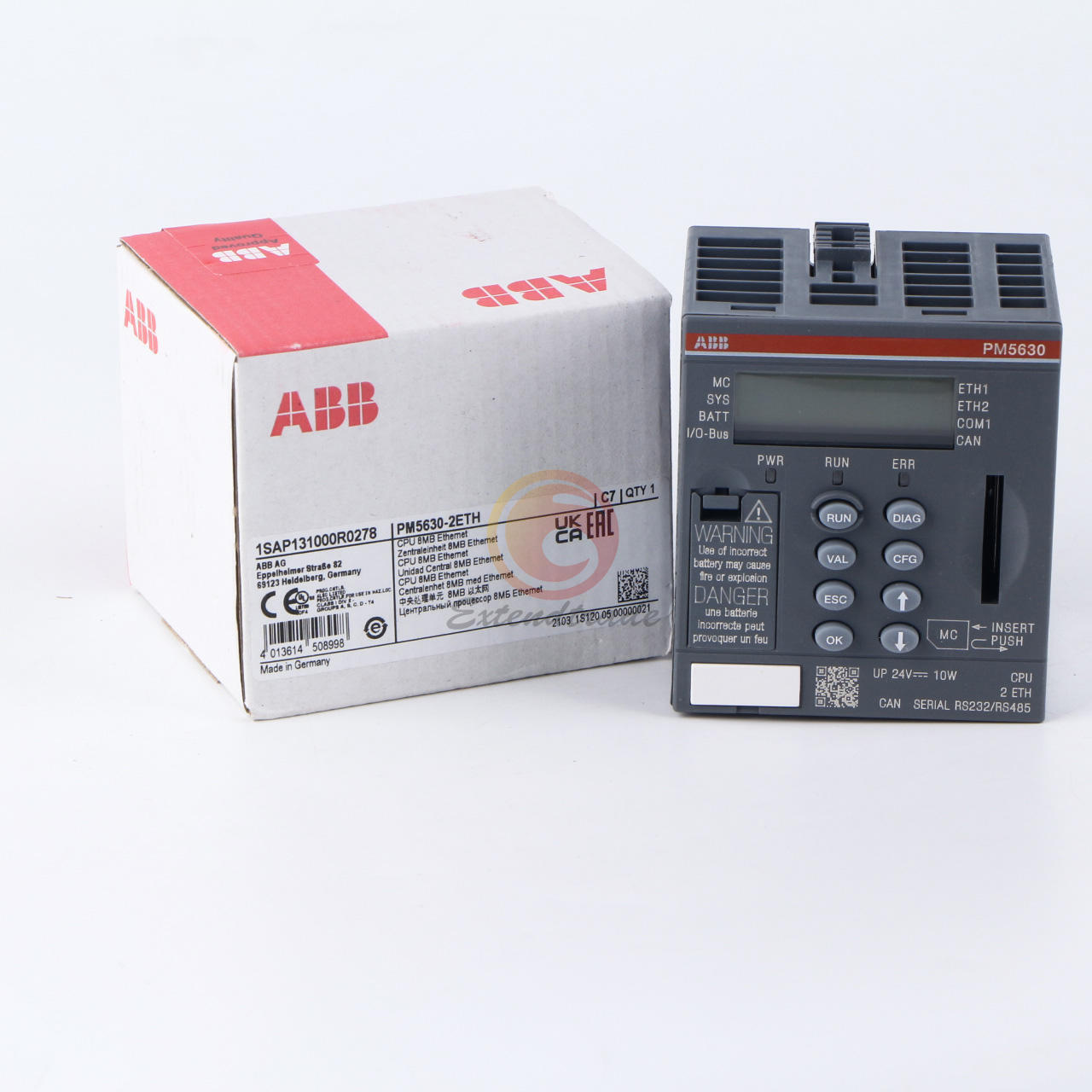 ABB PM5630-2ETH: 1-Port PLC Module for Industrial Automation | High Performance | Buy Online - ABB