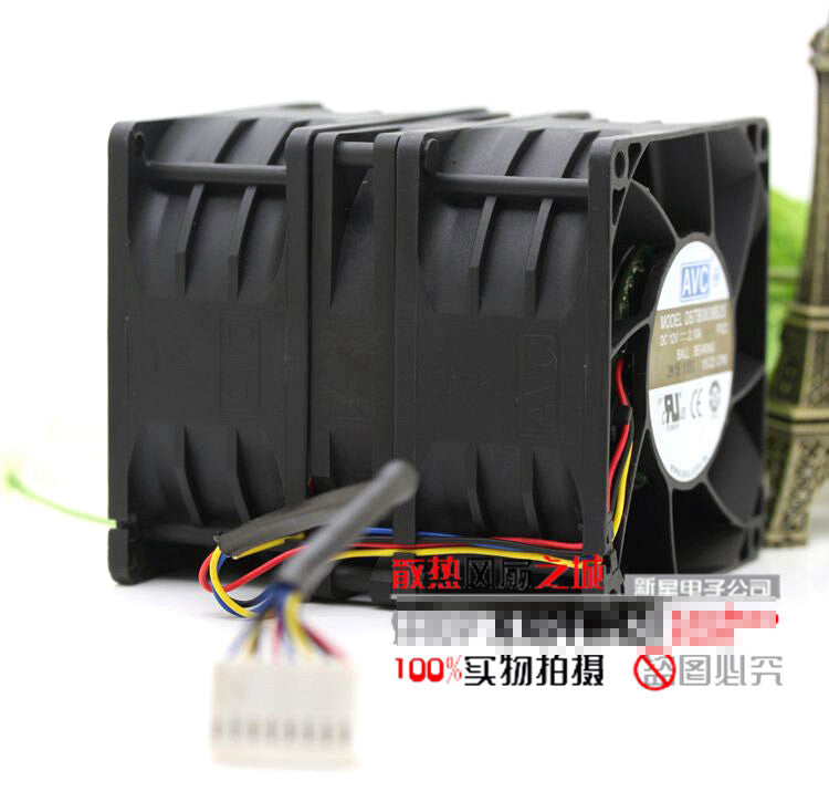 1pcs AVC DBTB0838B2S 8076 12V 4.2A 8cm high speed violent fan
