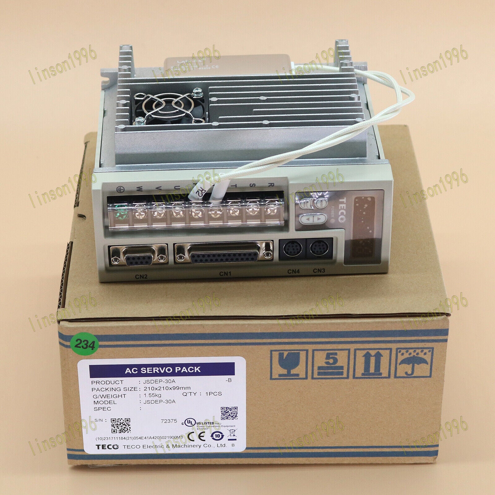 new 1PC  JSDEP-30A For TECO Servo Drive SHIP TECO