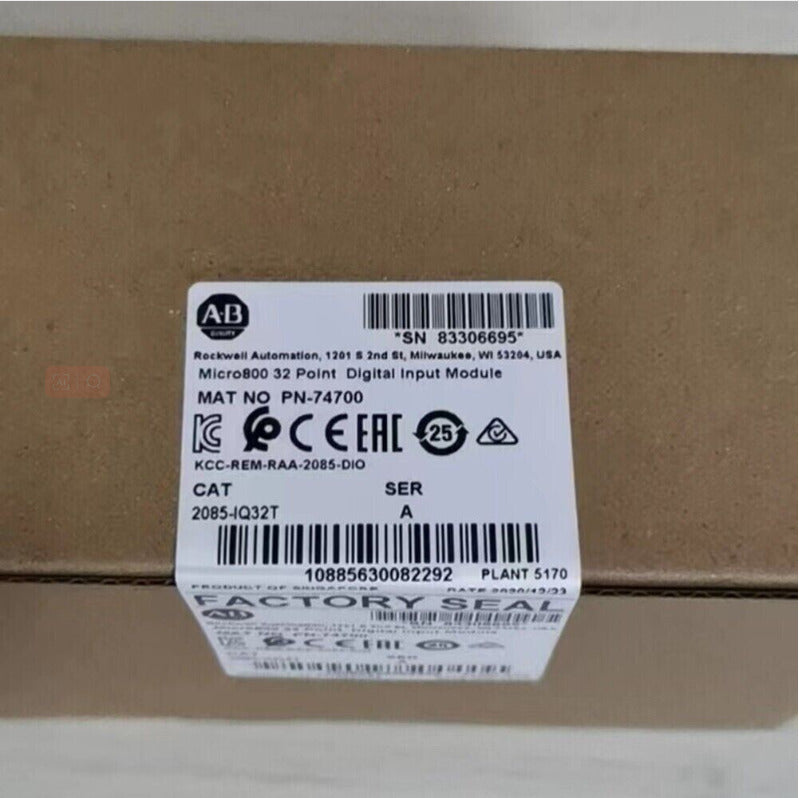 Factory Sealed AB SER A 2085-IQ32T Micro800 32 Point Digital Input Module - FACTORY SEALED