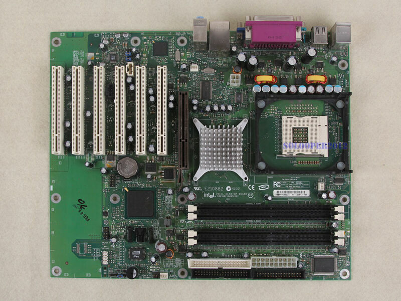 used Intel D865GBF D865PERC Motherboard Intel 865G Socket 478 DDR1