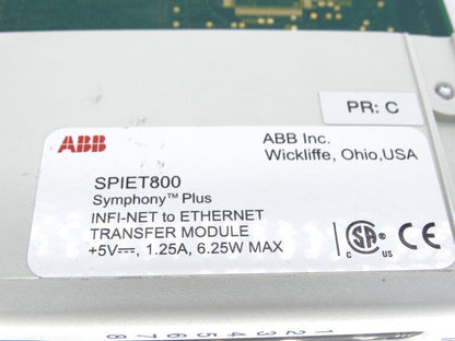 SPIET800 PLC MODULE WITH AESA BROWN BOVERI - AESA BROWN BOVERI