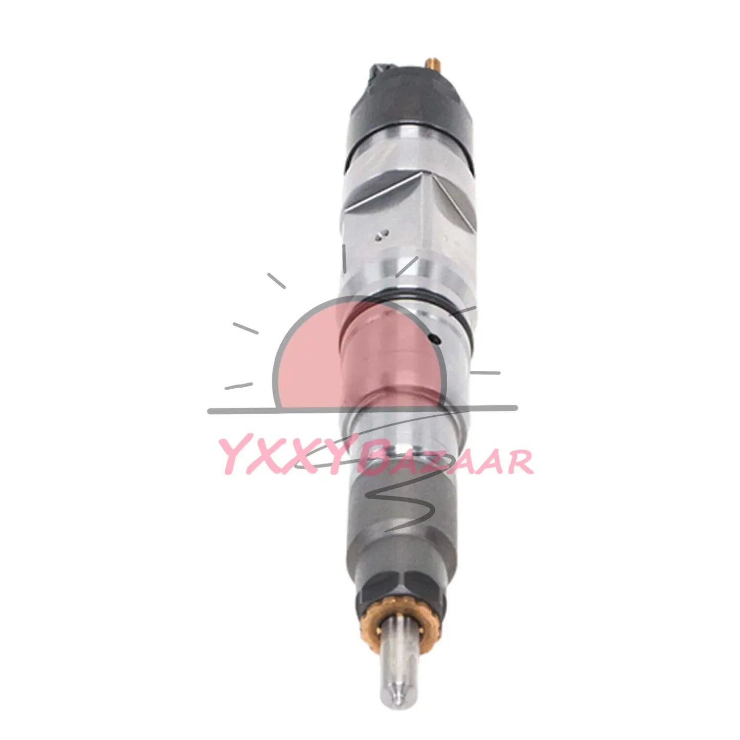 6X Diesel Fuel Injector for Daewoo Doosan DL06 Engine 65.10401-7004A 0445120080
