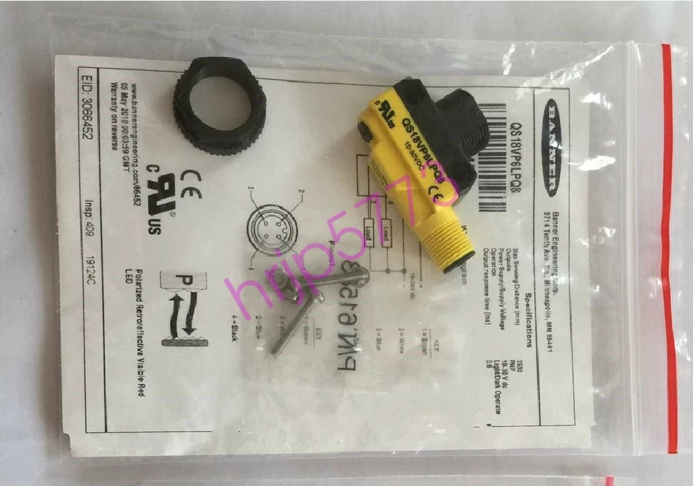1 pcs BANNER QS18VP6LPQ8 Photoelectric Sensor