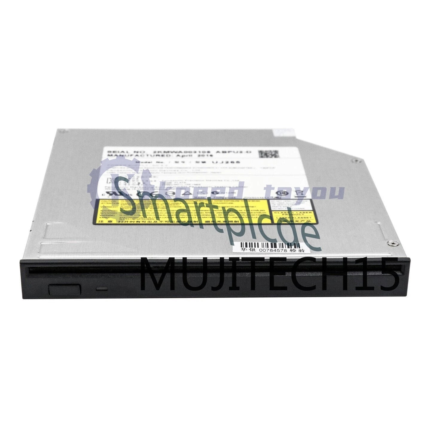 1PCS UJ265 Slot Load Blu-ray Burner Player 12.7mm SATA Optical Disc Drive