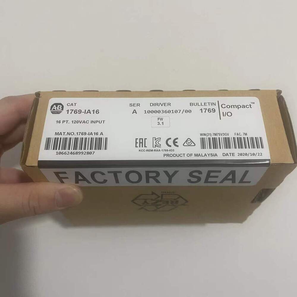 Allen Bradley CompactLogix 1769-IA16 16 Pt 120VAC Module - ALLEN BRADLEY