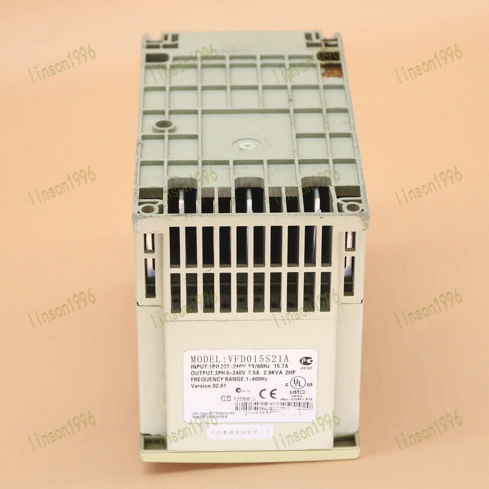 Used 1PC Delta VFD015S21A Variable Frequency Drive TESTED, SHIP - DELTA