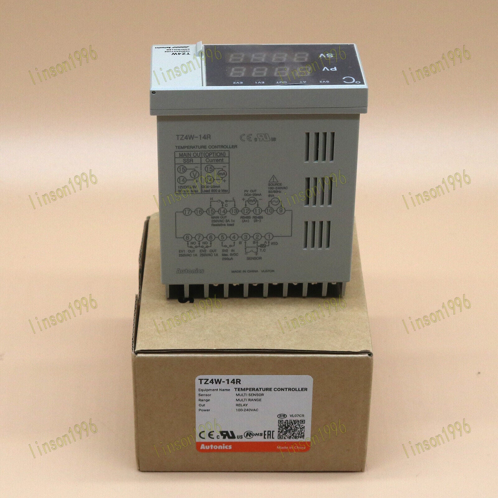 INBOX TZ4W-14R Temperature Controller - AUTONICS