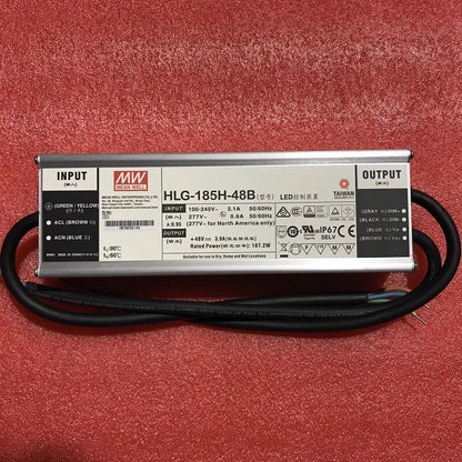 Meanwell HLG-185H-54B 54V 3.45A Waterproof LED Power Supply