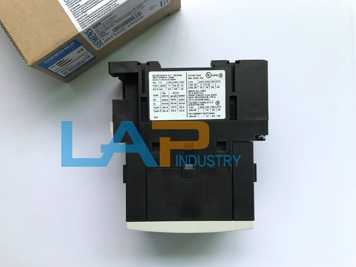 new 1PC  FOR SIEMENS Contactor 3RT1035-1AG20 AC110V