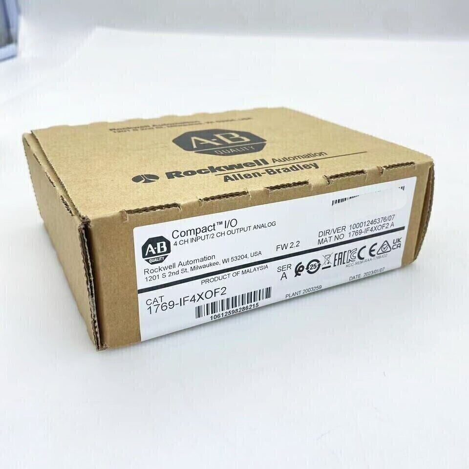 CompactLogix 6 Pt and Module AB 1769-IF4XOF2 - COMPACTLOGIX