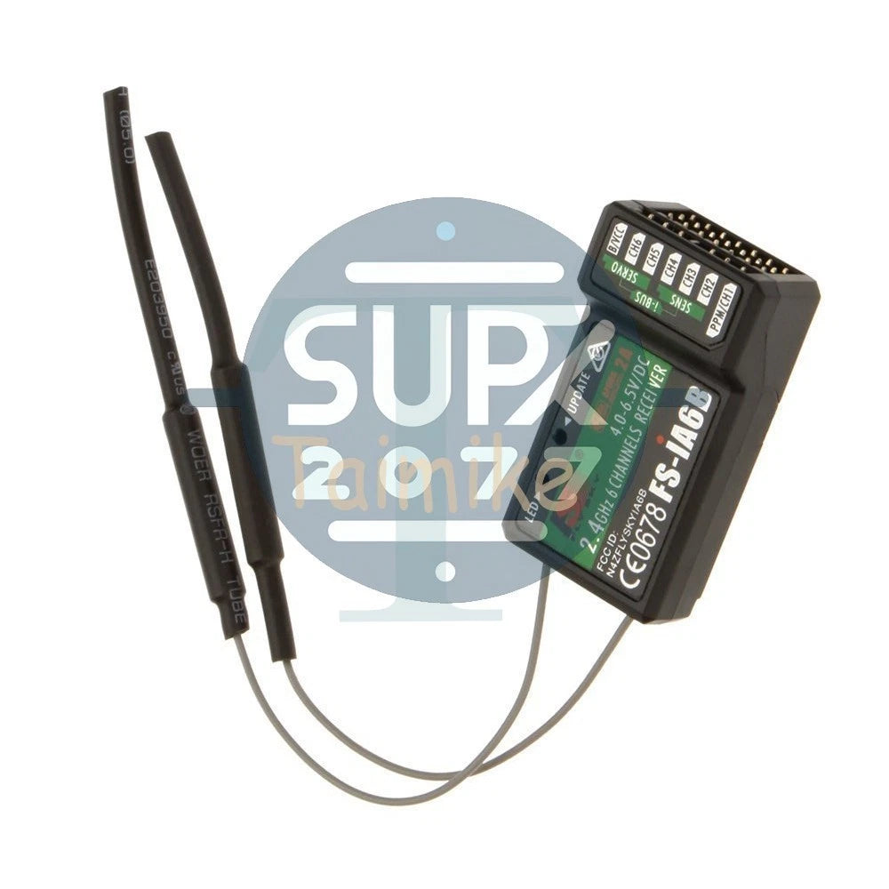 2.4G Flysky FS-iA6B 6CH Receiver PPM Output w/ iBus Port Compatible FS-i4/i6/i10