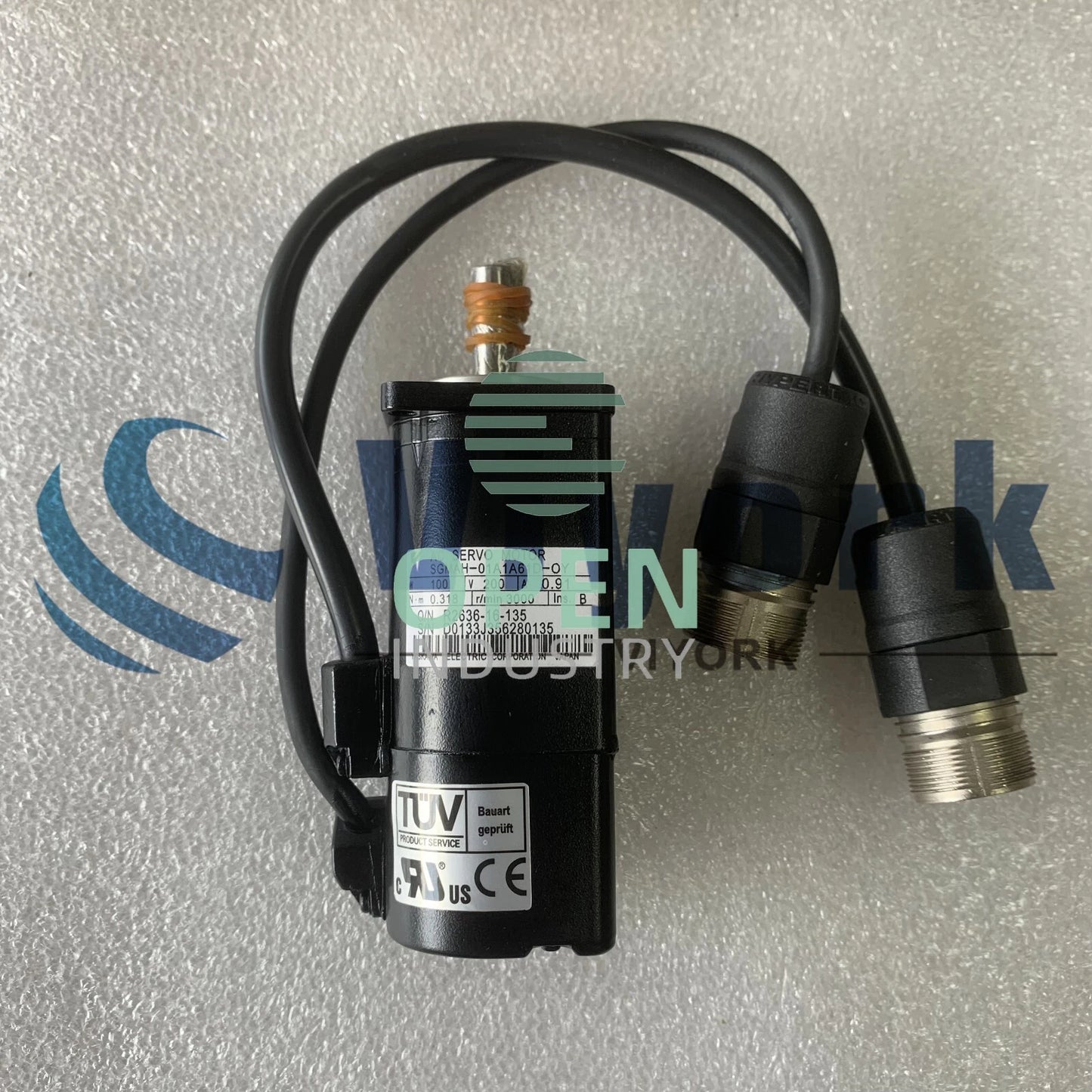 1PCS Yaskawa SGMAH-01A1A61D-OY AC SERVO MOTOR 100W 3000RPM 0.32NM