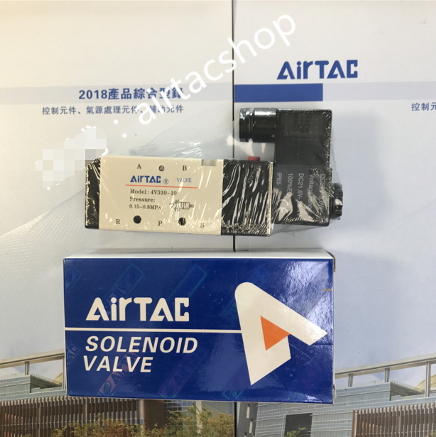 DC24V Solenoid Valve Ship 4V31010B 4V310-10 - AIRTAC
