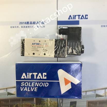 DC24V Solenoid Valve Ship 4V31010B 4V310-10 - AIRTAC