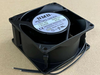 NMB 3115PS-12W-B30 AC115V 9/7W Aluminum frame Axial fan 80 x 80 x38MM 2pin #dr
