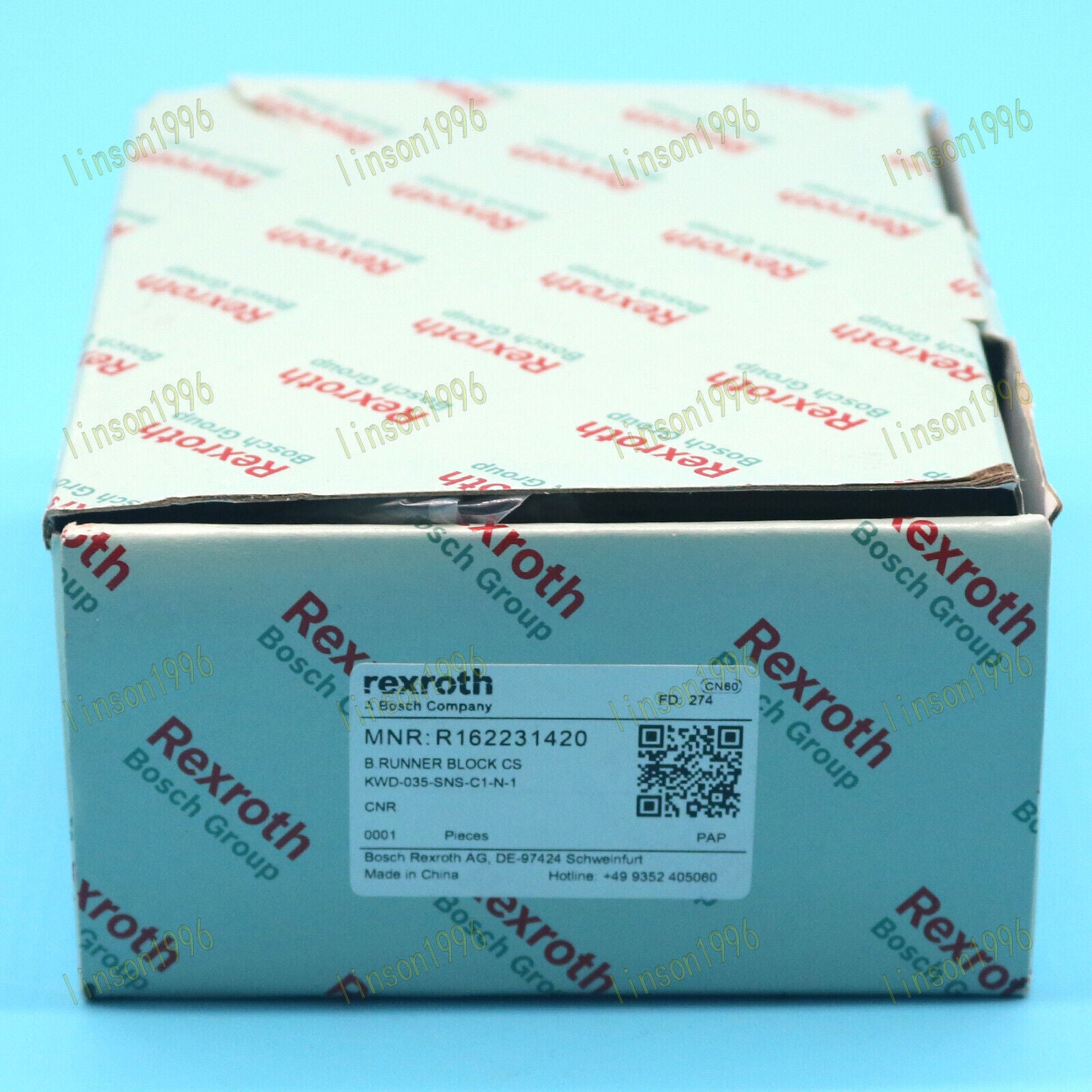 Rexroth R162231420 Ball Bearing Runner Block Fast - REXROTH