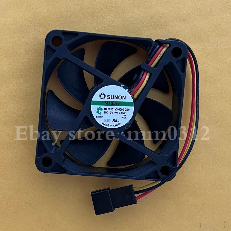 1pcs Sunon ME60151V3-0000-G99 12V 0.9W 6015 6cm large screen fan