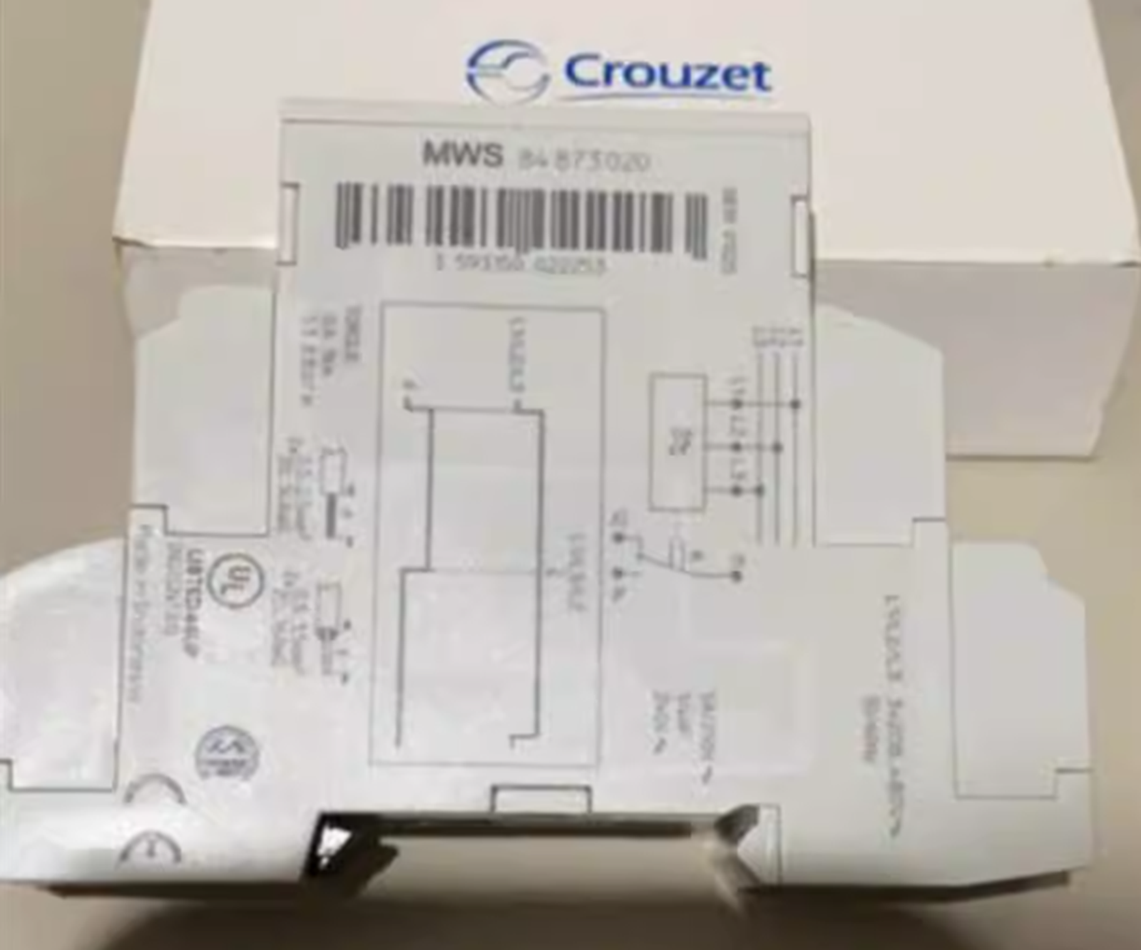 CROUZET MWS 84873020 Phase Sequence Relay