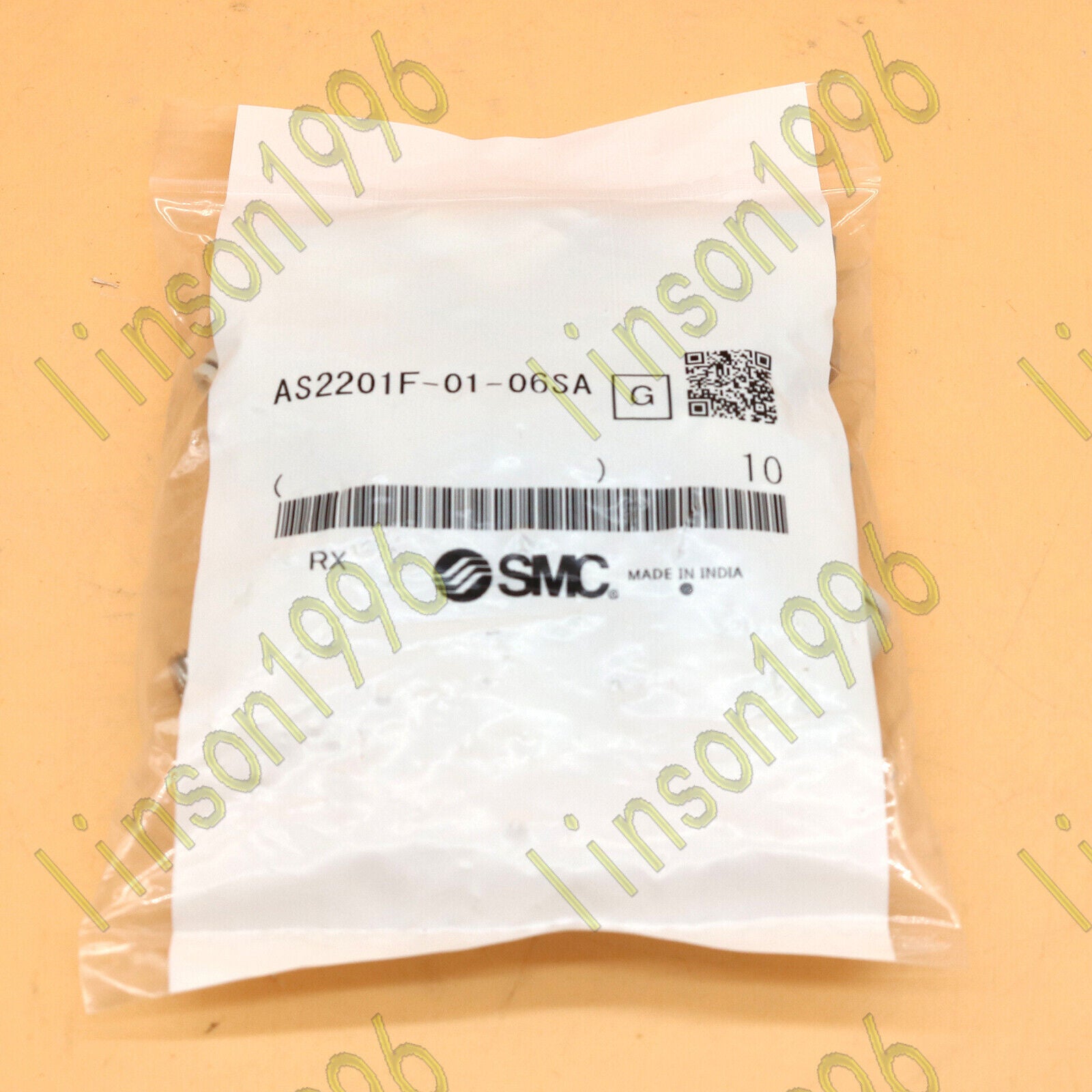 10-Piece Bag SMC AS2201F-01-06SA Flow-Limiting Valve - SMC