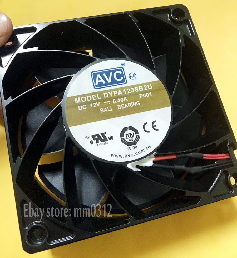1pcs AVC DYPB1238B2U 12V 5.4A 12038 120 * 120 * 38mm pwm fan 4 wire
