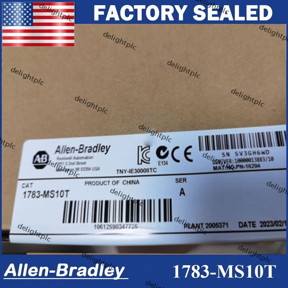 Stratix 8000 Ethernet Switch AB 1783-MS10T | Sealed | Allen-Bradley NEW | 1783 MS10T - ALLEN-BRADLEY