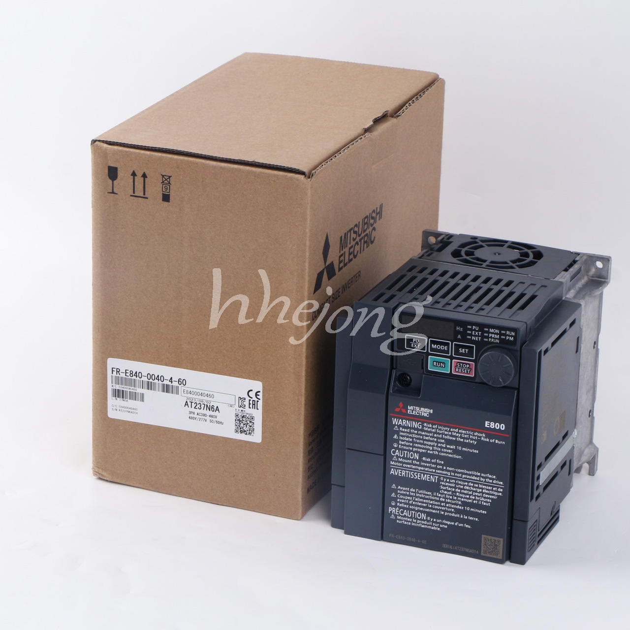 Mitsubishi Inverter FR-E840-0040-4-60 1.5KW - MITSUBISHI