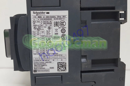 TESYS LC1D40A MAGNETIC CONTACTOR 3 POLE 220V 50/60HZ