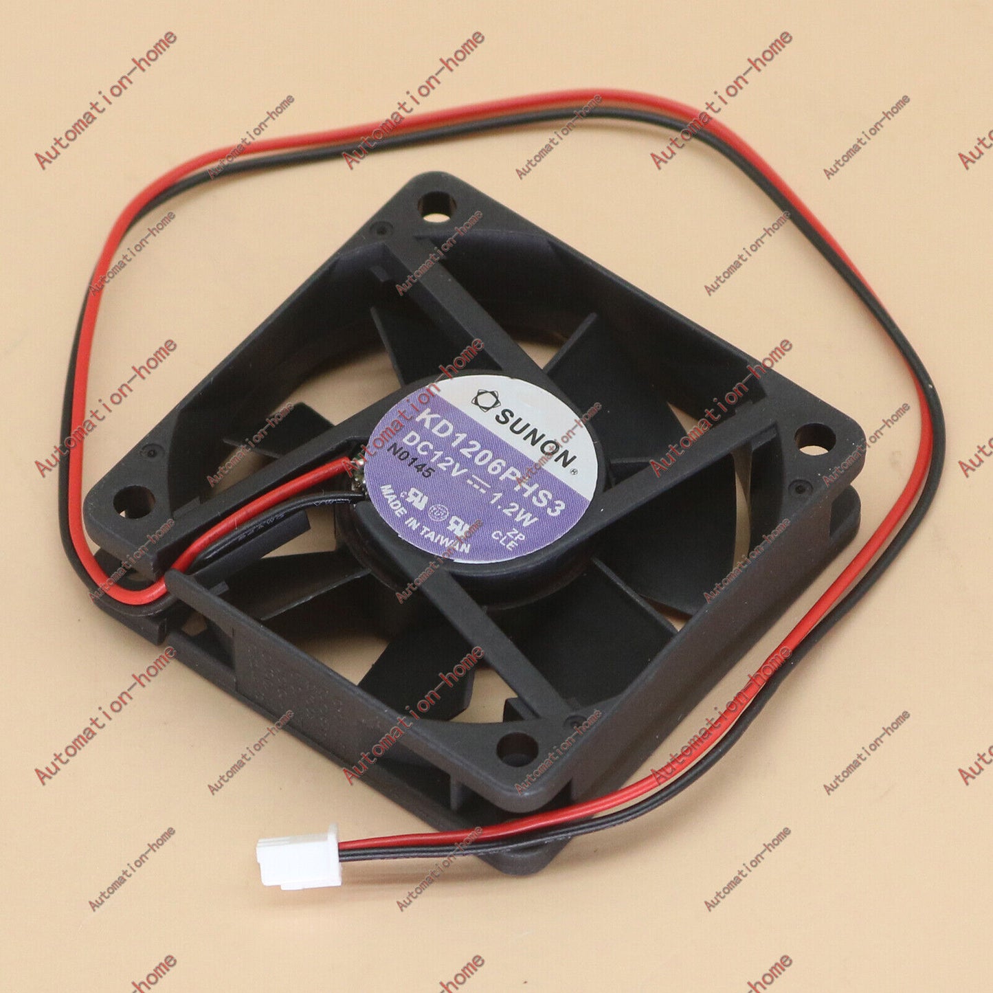 SUNON Fan KD1209PTS2 DC12V 1.7W Solar Charger 9225 9CM 2 PIN - SUNON