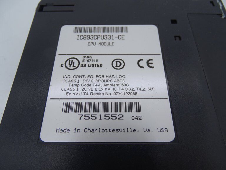 FANUC IC693CPU331 CE PLC Module | High-Performance Industrial CPU | FANUC Industrial Solutions - FANUC