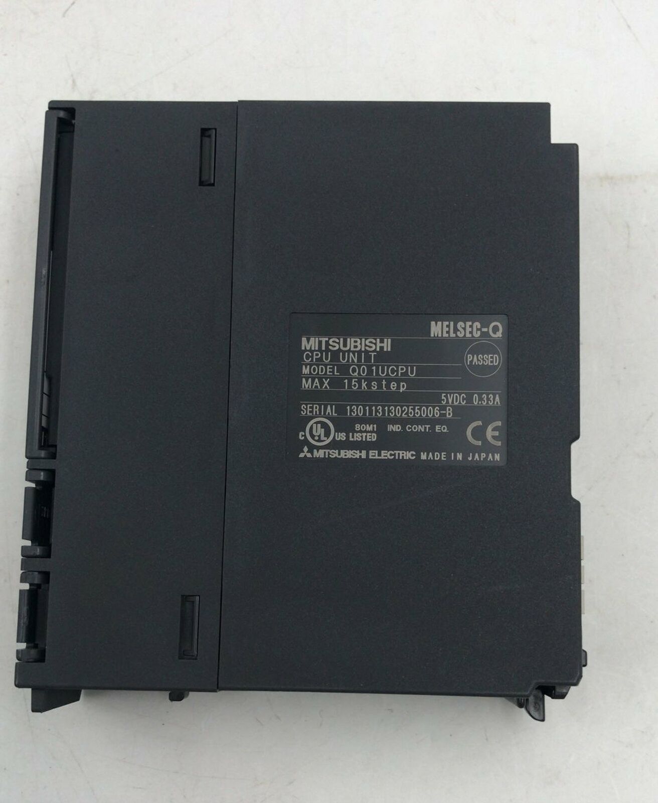 used ONE Mitsubishi Q series CPU module Q01U Tested In Good Condition - MITSUBISHI