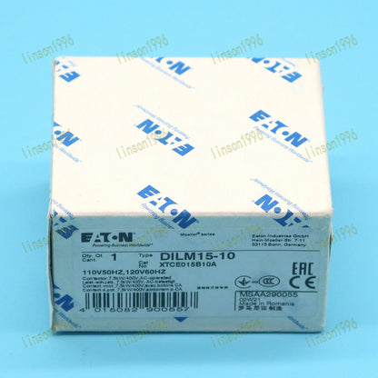 Eaton Moeller AC Contactor DILM15-10 SHIP EATON Moeller AC Contactors DILM15-10 industrial use arc suppression design reliable performance - EATON MOELLER