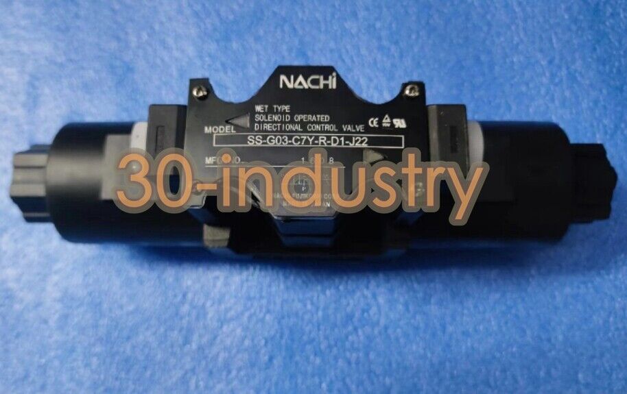 1PCS NACHI SS-G03-C7Y-R-D1-J22 Solenoid Valve for Precision Control - NACHI