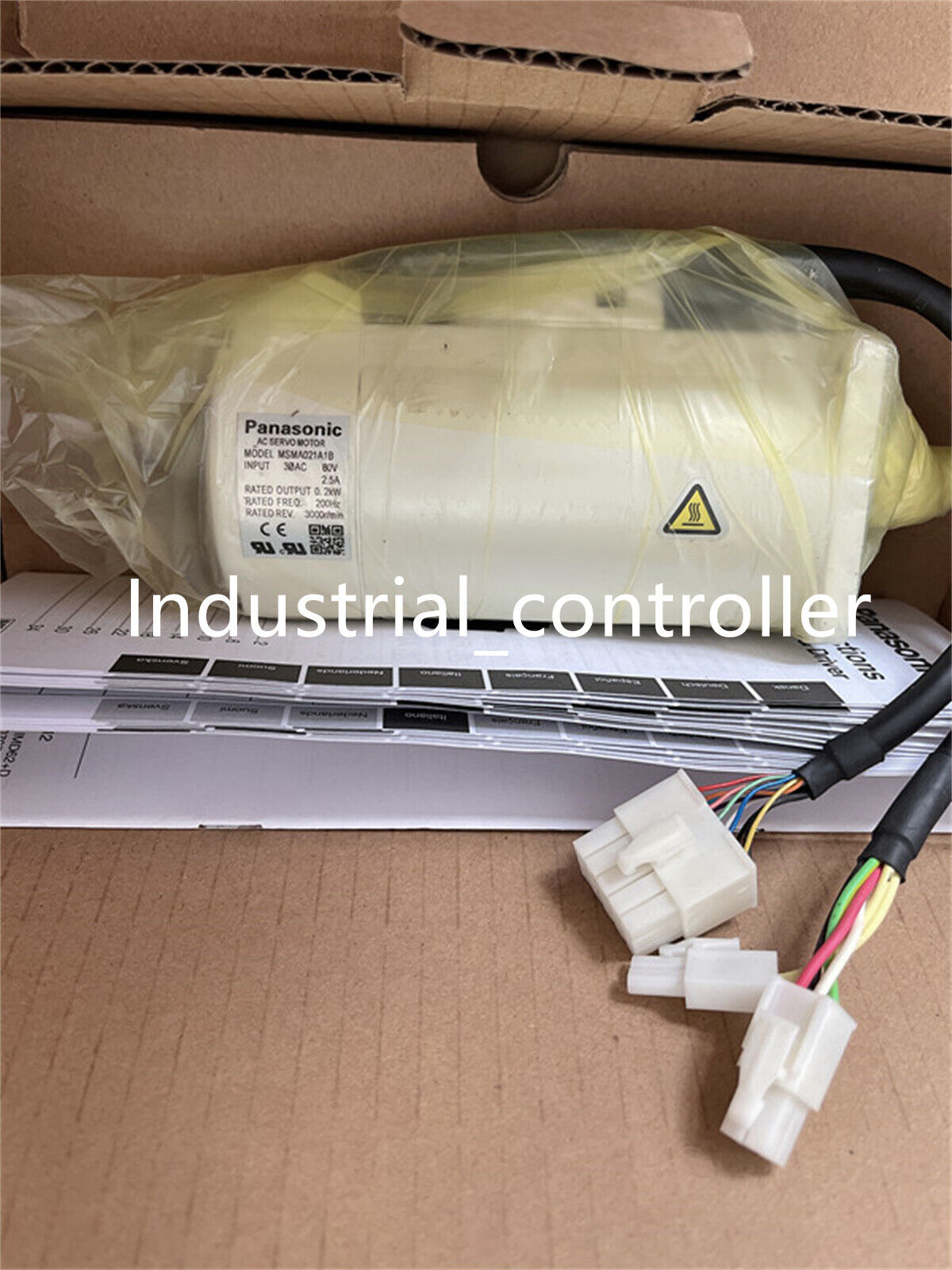 [1PC] Panasonic MSMA021A1B Servo Motor – [Model: MSMA021A1B] - PANASONIC