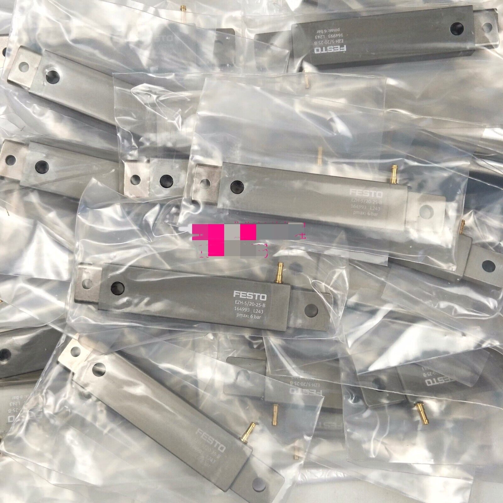new 1pcs Festo ones EZH-5/20-25-B 164993 Flat Cylinder - FESTO