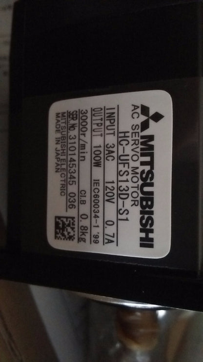 1PC MITSUBISHI AC SERVO MOTOR HC-UFS13D-S1