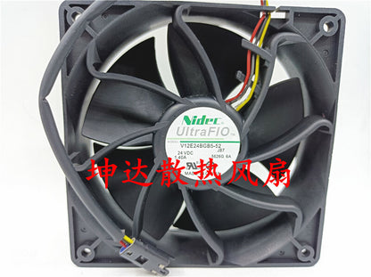 NIDEC V12E24BGB5-52 DC24V 1.40A 120mm inverter fan