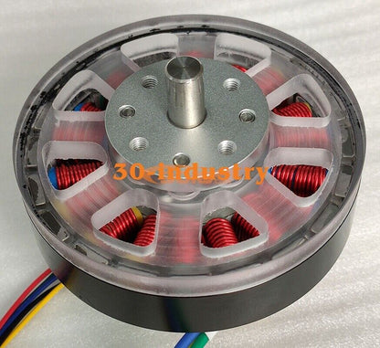 100W 3-Phase Brushless DC Motor & Generator - 24V Flat Disc - TECHPROELECTRONICS