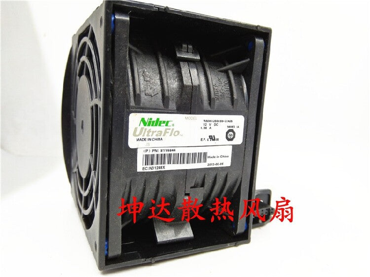 1pcs  NIDEC R80W12BS1B9-07A05 cooling fan IBM X3650 M4 server fan