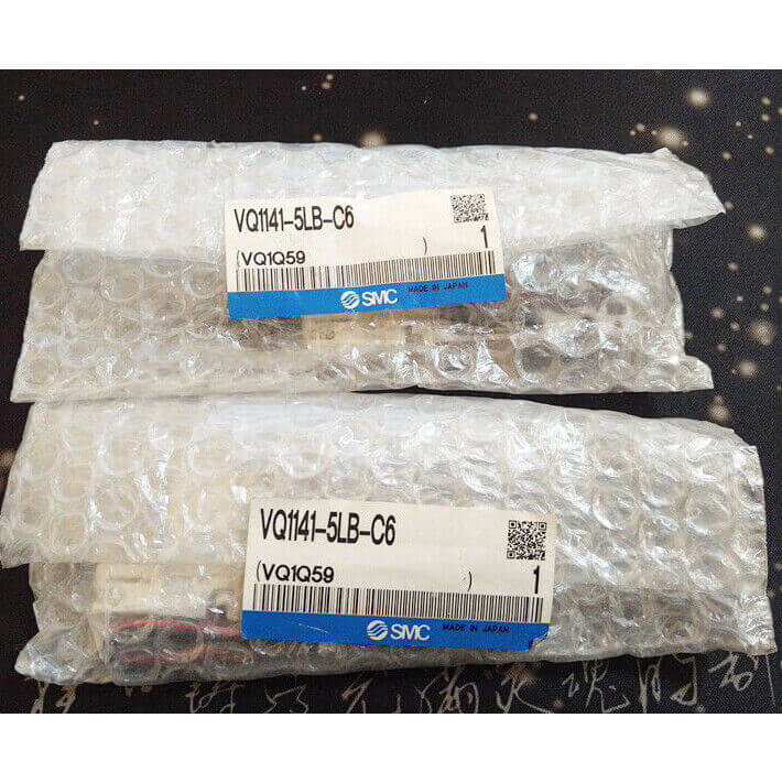 New 1pc SMC VQ1141-5LB-C6 Solenoid Valve ONE YEAR - SMC