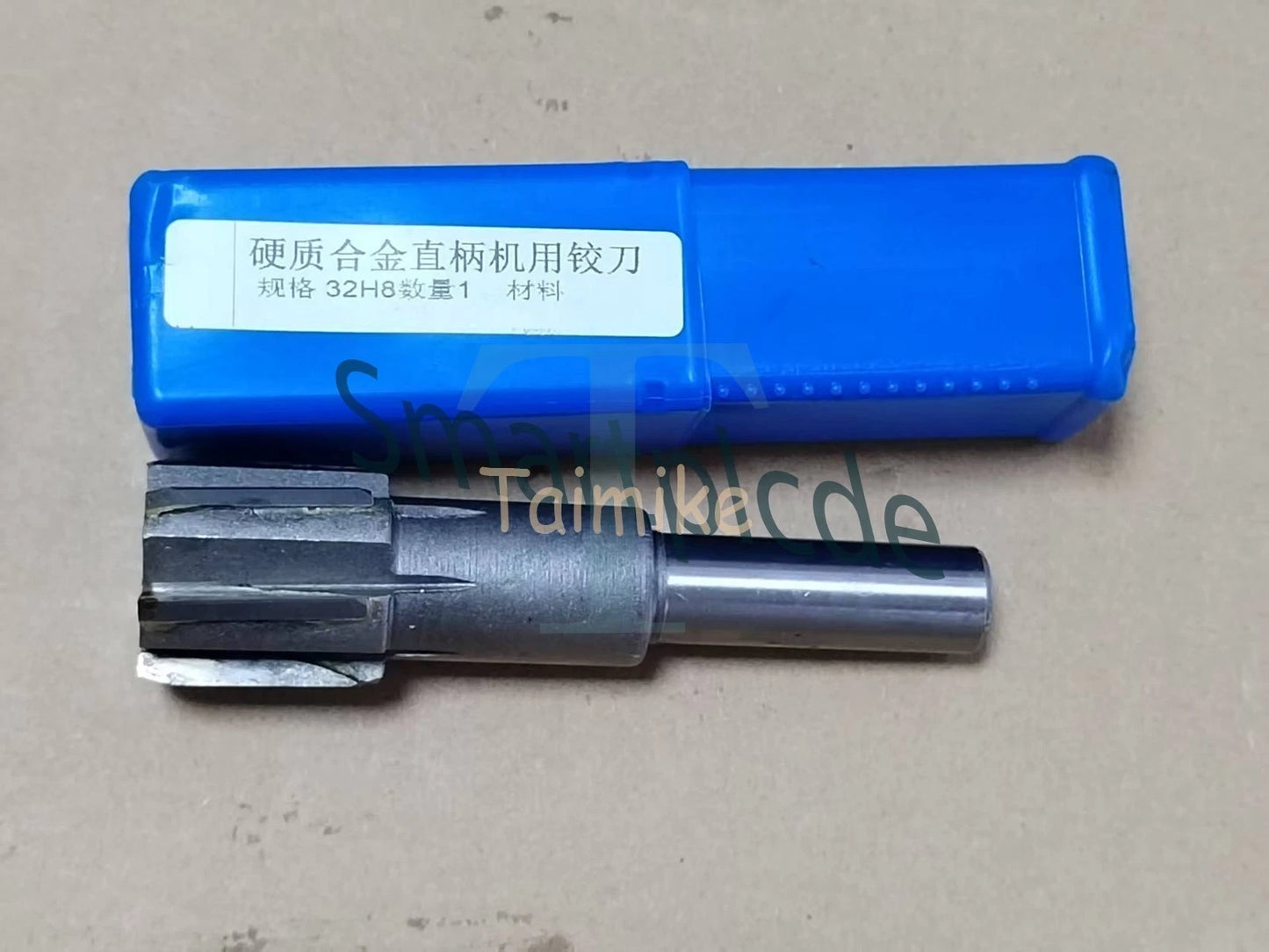 1PCS Carbide Tip Straight Shank Reamer 32mm