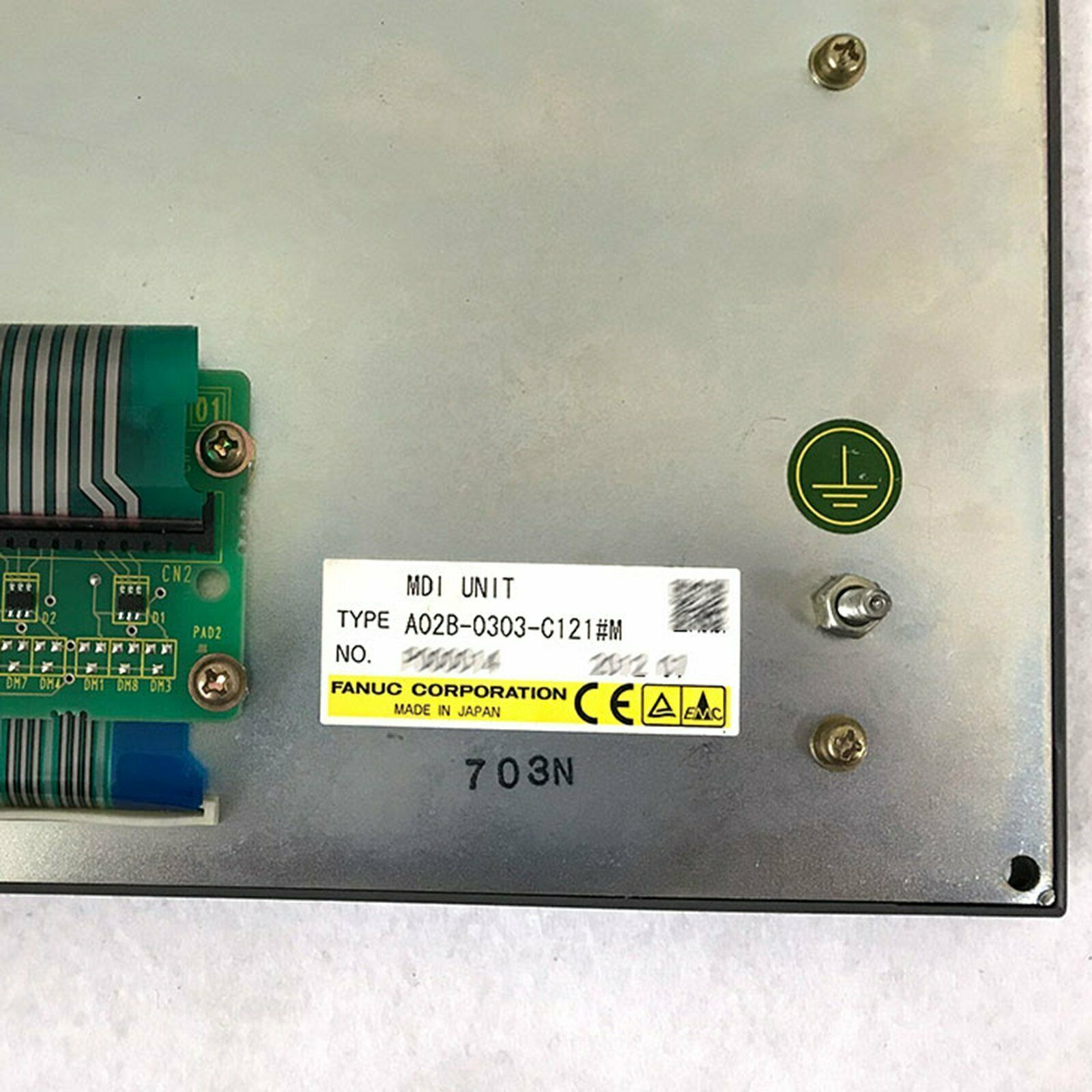 used One For Fanuc A02B-0303-C121#M CNC machine button Fully Tested - KOEED