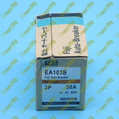 New FUJI EA103B 3P 50A Circuit Breaker Fast Delivery - FUJI