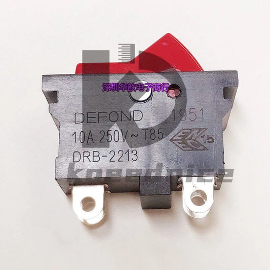 2PCS DEFOND DRB-2213 Rocker Power Switch Push Botton 4 Pin