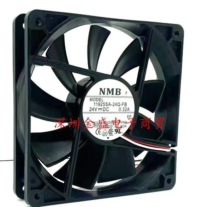NMB 11925SA-24Q-FB 12025 DC24V 0.32A 120*25MM 3-wire Inverter Cooling Fan
