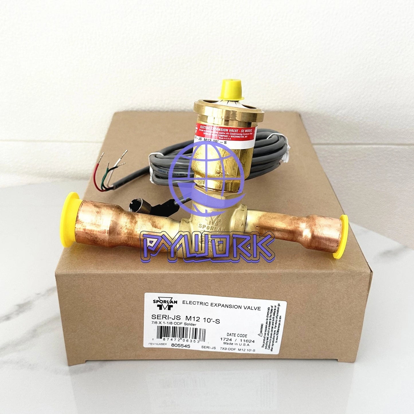 1PCS SPORLAN Electronic Expansion Valve SERI-JS M12 10-S Free delivery