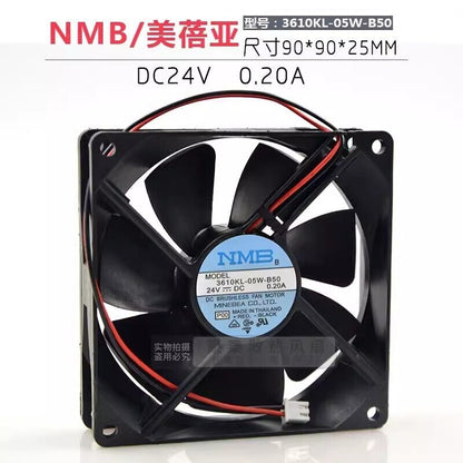 NMB 3610KL-05W-B50 DC24V 0.2A Cooling Fan - NMB