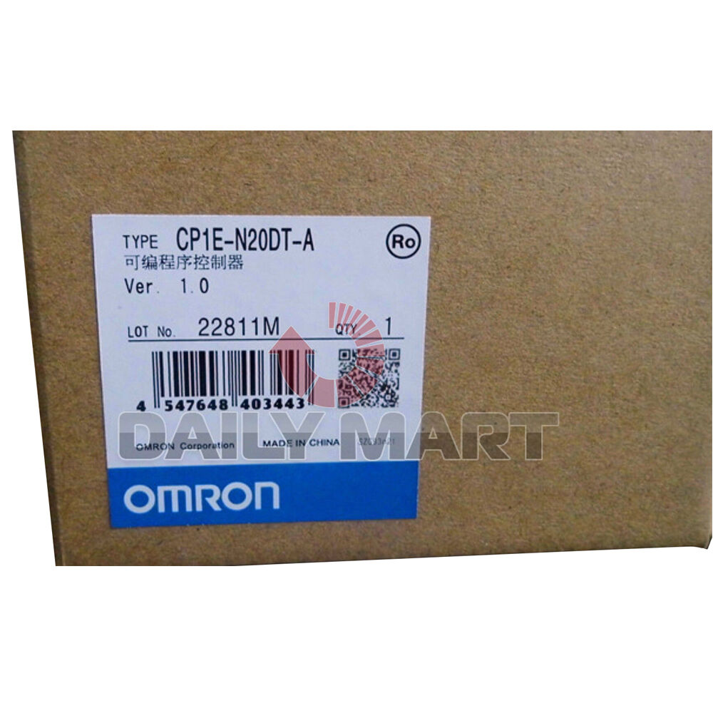 new OMRON Automatio CP1E-N20DT-A Programmable Logic Controller