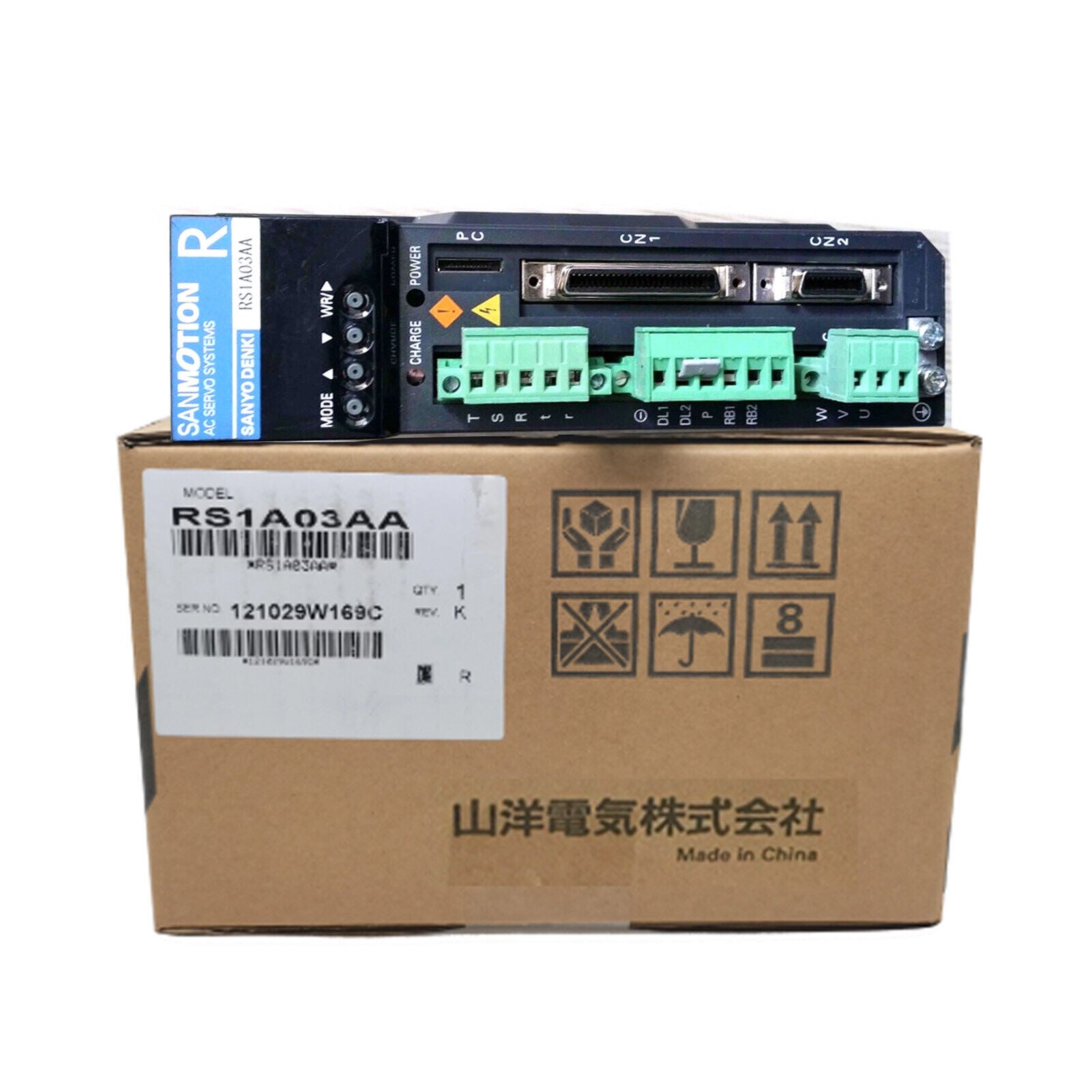 new  SANYO DENKI RS1A03AA Servo Drive SANYO