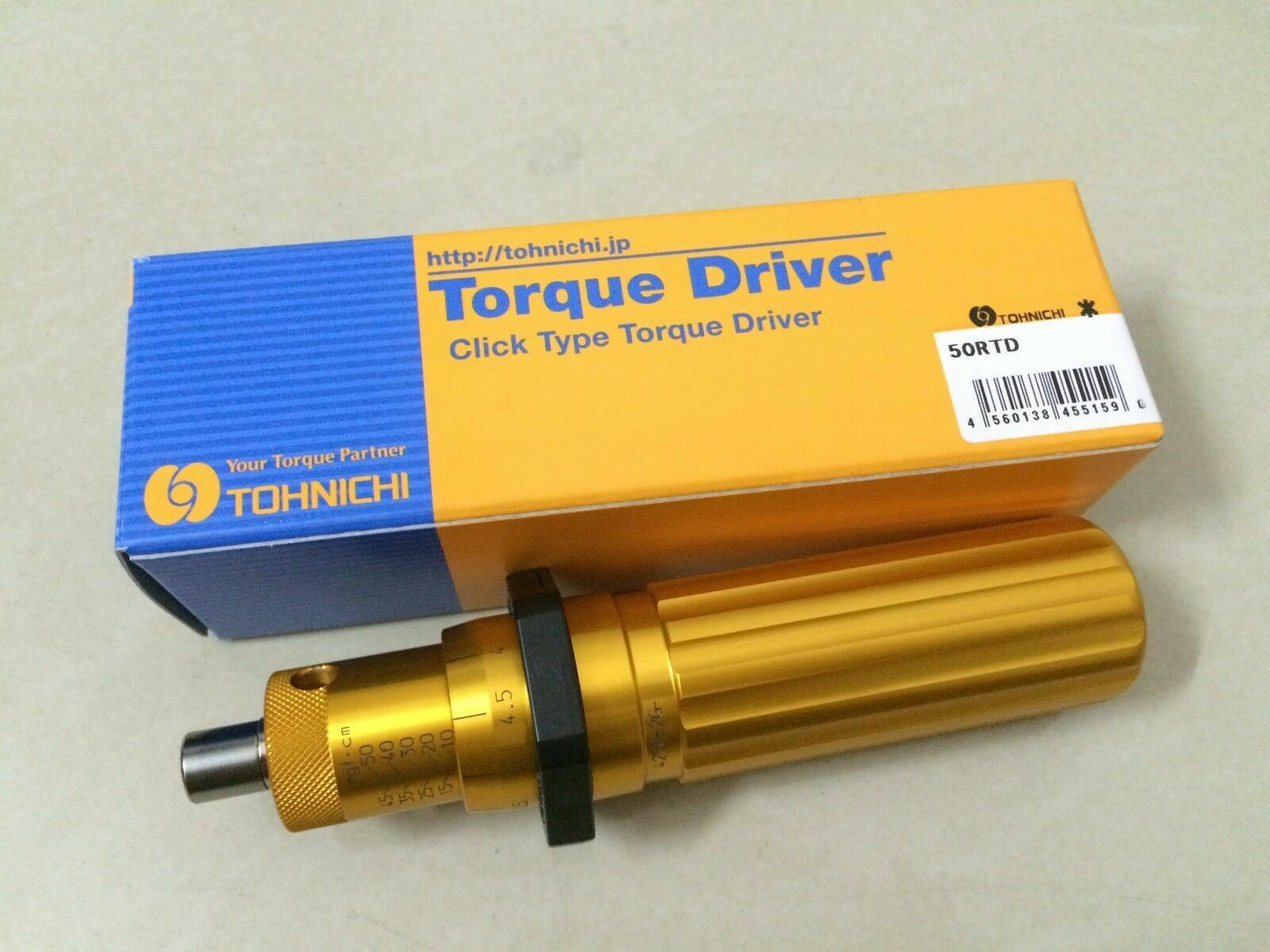 new 1PC TOHNICHI 50RTD 10-50kgf.cm Torque Screwdriver In Box - TOHNICHI